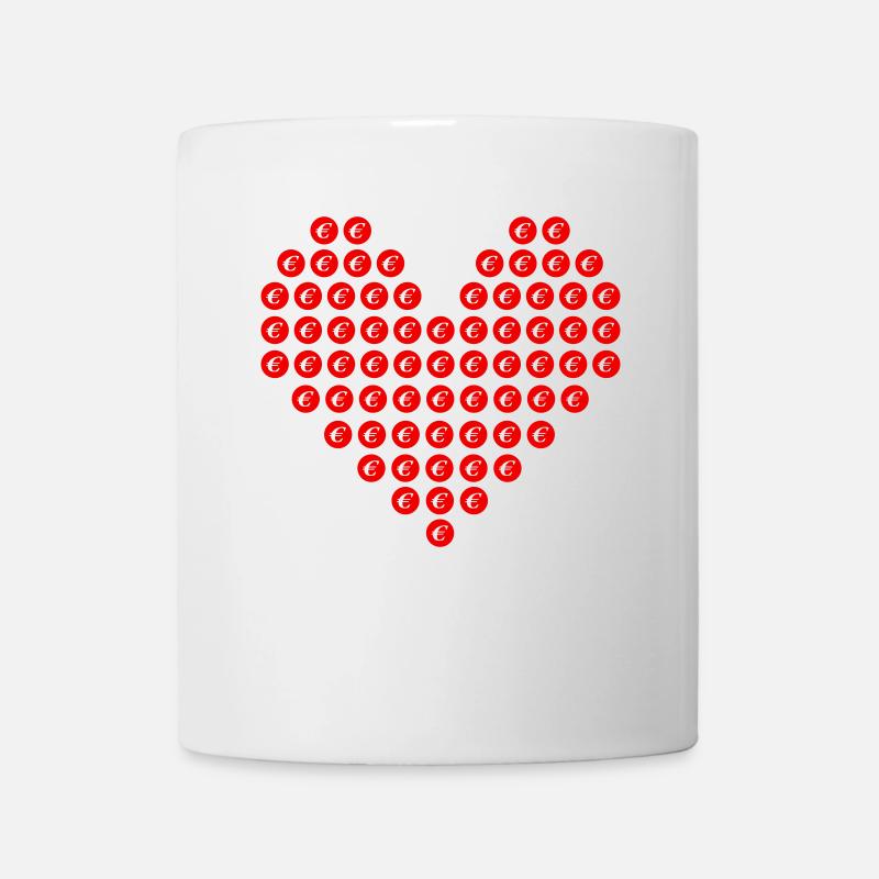 Euroherz - Tasse - Weiß