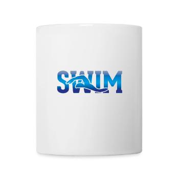 Schwimmer Schwimmen Schwimmsport Sportler Geschenk - Tasse - Weiß - Vorne