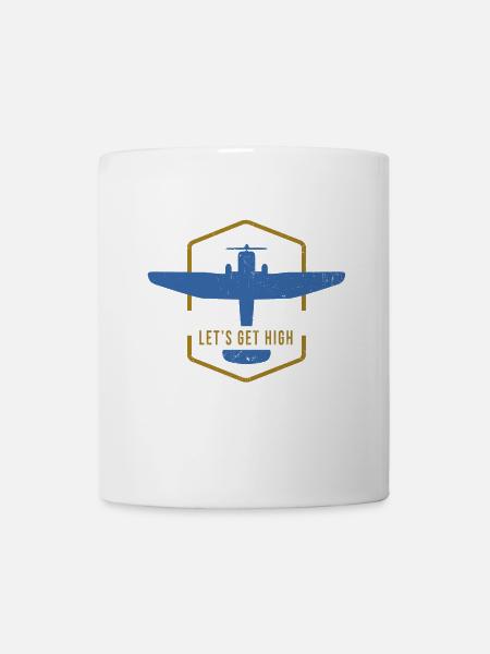 Pilot Aviator Aviator Jetpilot Gift - Mug - white