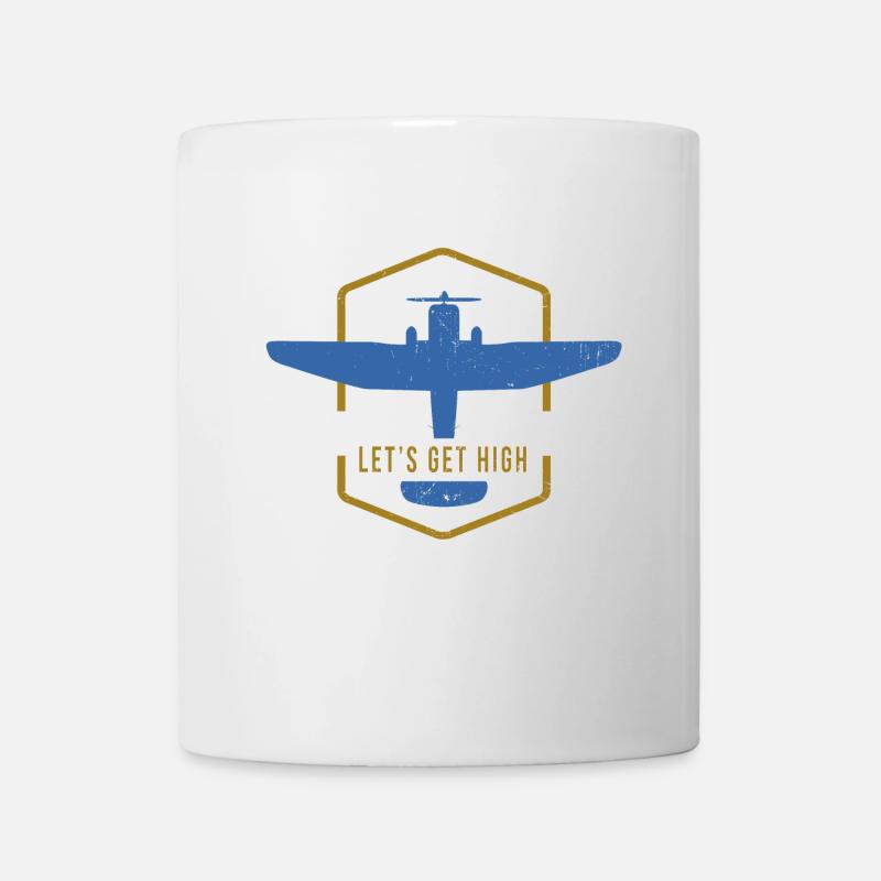 Pilot Aviator Aviator Jetpilot Gift - Mug - white