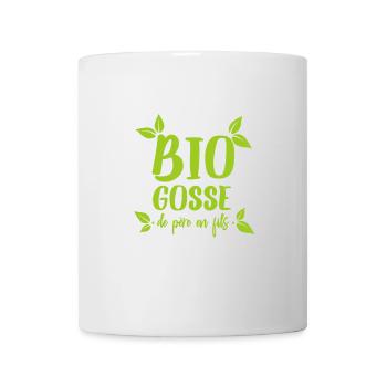 BIO GOSSE - Mug blanc - blanc - Devant