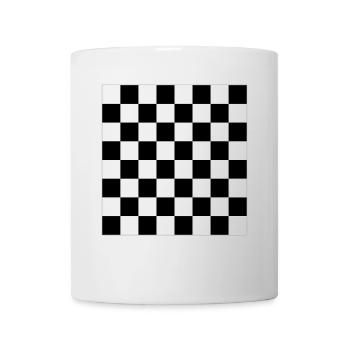 Jeu d’échecs - Vector Design - Mug blanc - blanc - Devant