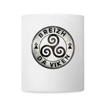 Breizh da viken 2 - Mug blanc - blanc - Devant
