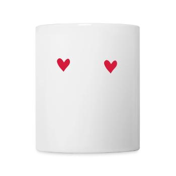 Liebe - Tasse - Weiß - Vorne