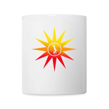 Unicycle Unicycle-Star unicyclist unicycle - Mug - white - Front