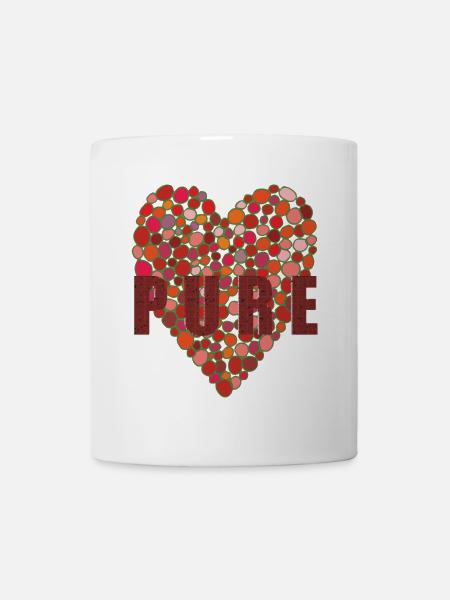 HEART PURE - Mug - white
