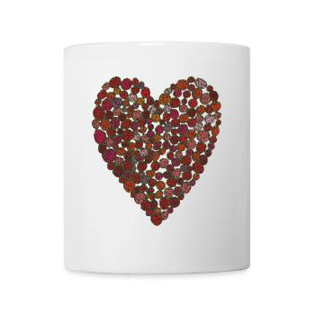 Heart of Roses - Mug - white - Front