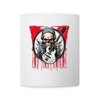 Bass until the end cool bass motif for bass fans - Mug - white - Front