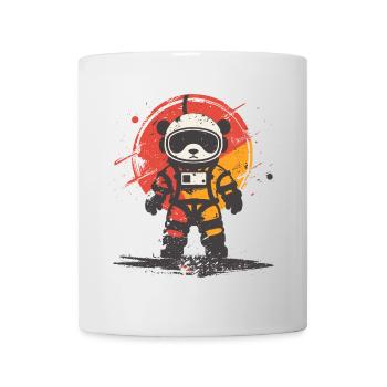 Panda Astronaut - Tasse - Weiß - Vorne