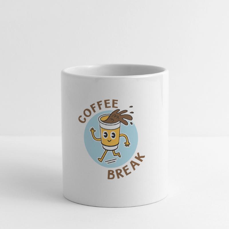 coffee break Mug blanc