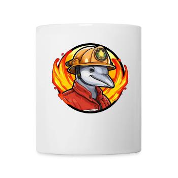 Brigade de pompiers Dolphin - Mug blanc - blanc - Devant