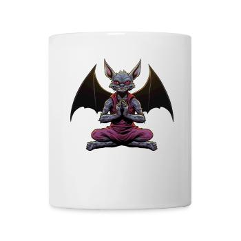 Raquette de yoga - Mug blanc - blanc - Devant