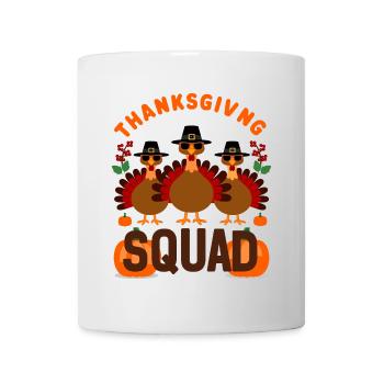 Thanksgiving Squad - Mug - white - Front