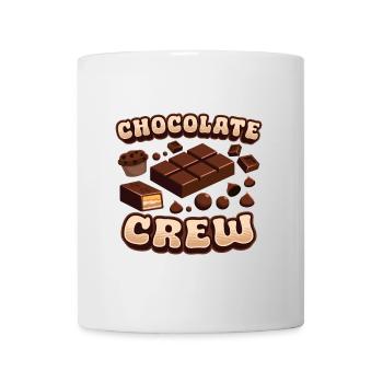 Süßigkeiten Schokolade Schoki Chocolate Crew - Tasse - Weiß - Vorne