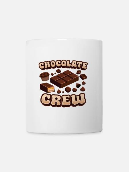 Candy Chocolate Chocolate Chocolate Crew - Mug - white