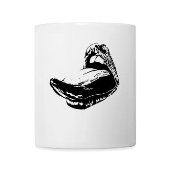 weibliche Sprache - Tasse - Weiß - Vorne