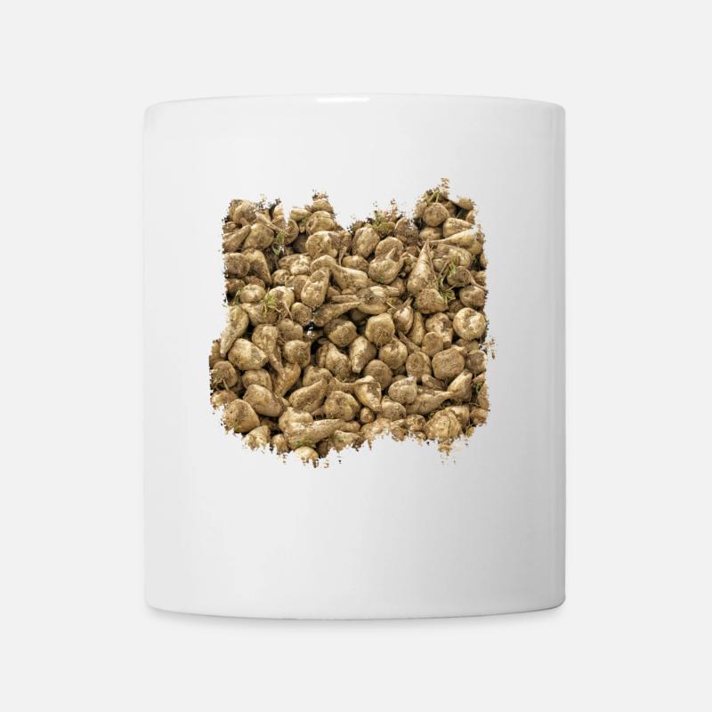Die Zuckerrübe ist eine Kulturpflanze - Tasse - Weiß