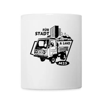 Multicar M25 IFA Mobile - Tasse - Weiß - Vorne