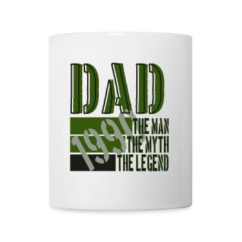 PAPA year birth 1990 - Mug - white - Front