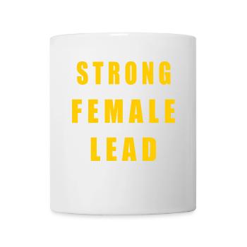 Strong female lead - Mug blanc - blanc - Devant