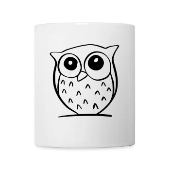 Cute Owl - Mug - white - Front