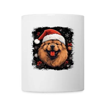 Chow Chow santa - Tasse - Weiß - Vorne