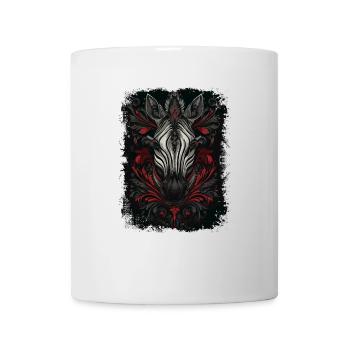 Zebra - Tasse - Weiß - Vorne
