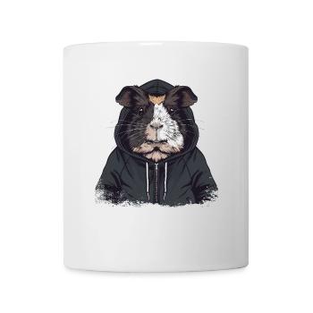 Cool Hip Hop Guinea Pig - Mug - white - Front