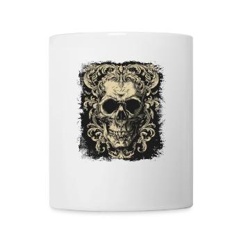 Gothic Skull - Mug - white - Front
