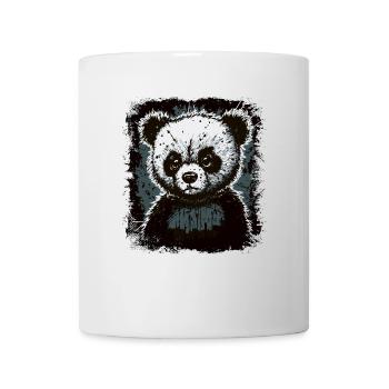 Trauriger Panda - Tasse - Weiß - Vorne