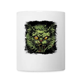 Zombie Cat - Mug - white - Front