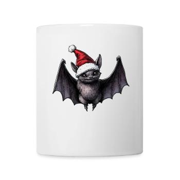 Chauves-souris Noël - Mug blanc - blanc - Devant