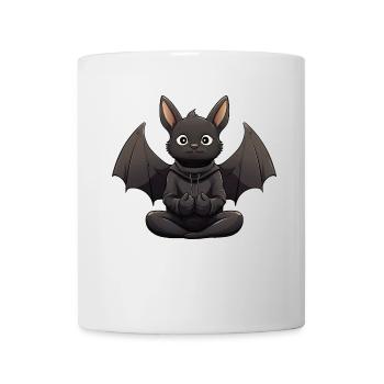 Yoga Bat - Mug - white - Front