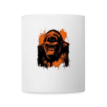 Gorilla - Tasse - Weiß - Vorne