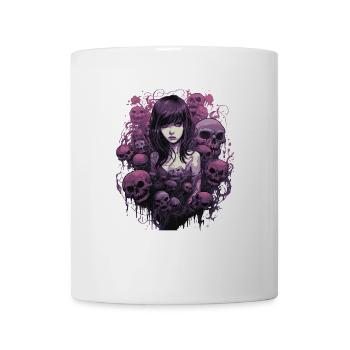 Emo HorrorFille - Mug blanc - blanc - Devant