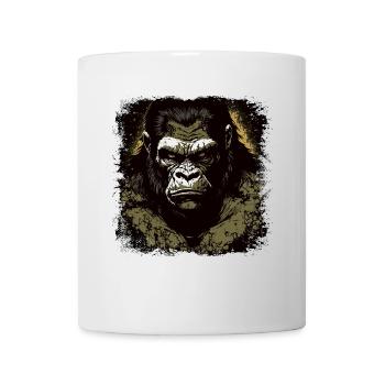 Gorilla - Tasse - Weiß - Vorne
