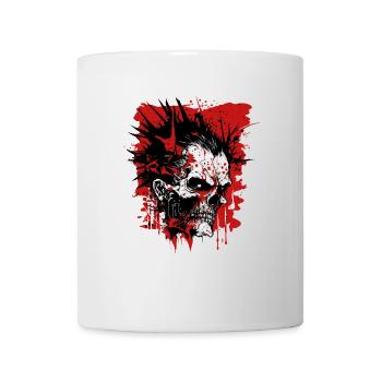 Bad-tempered Horror Punk Zombie - Mug - white - Front