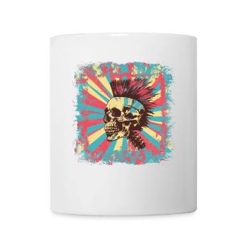 Punk Zombie Mohawk - Mug - white - Front