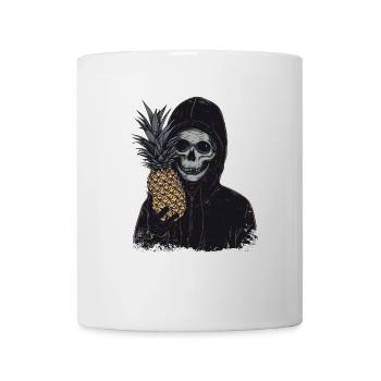 Pineapple Horror Skull - Mug - white - Front