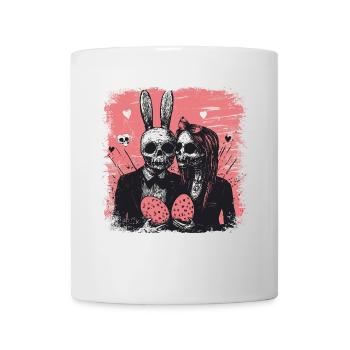 Spooky Easter couple - Mug - white - Front