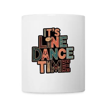 Line Dance Time Line Dancing my passion - Mug - white - Front