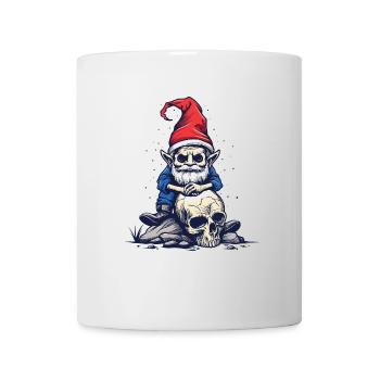 Nain de jardin zombie - Mug blanc - blanc - Devant