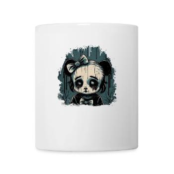Sad Gothic Panda Girl - Mug - white - Front