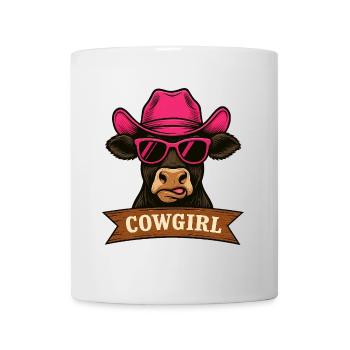 Cow Girl - Tasse - Weiß - Vorne