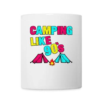 90s Camping - Mug - white - Front