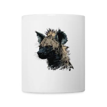 Punk Rock Hyena - Mug - white - Front