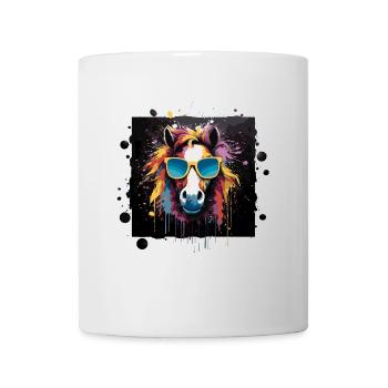L’amour des chevaux - Mug blanc - blanc - Devant