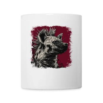 Punk Rock Hyena - Mug - white - Front