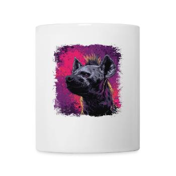 Punk Rock Hyena - Mug - white - Front