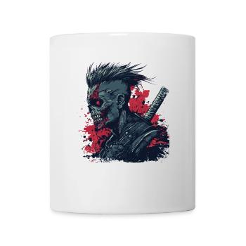 Zombie Ninja Punk - Mug blanc - blanc - Devant